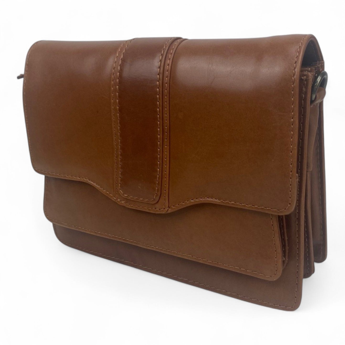 DSTRCT Alba Chique Crossover klep Cognac