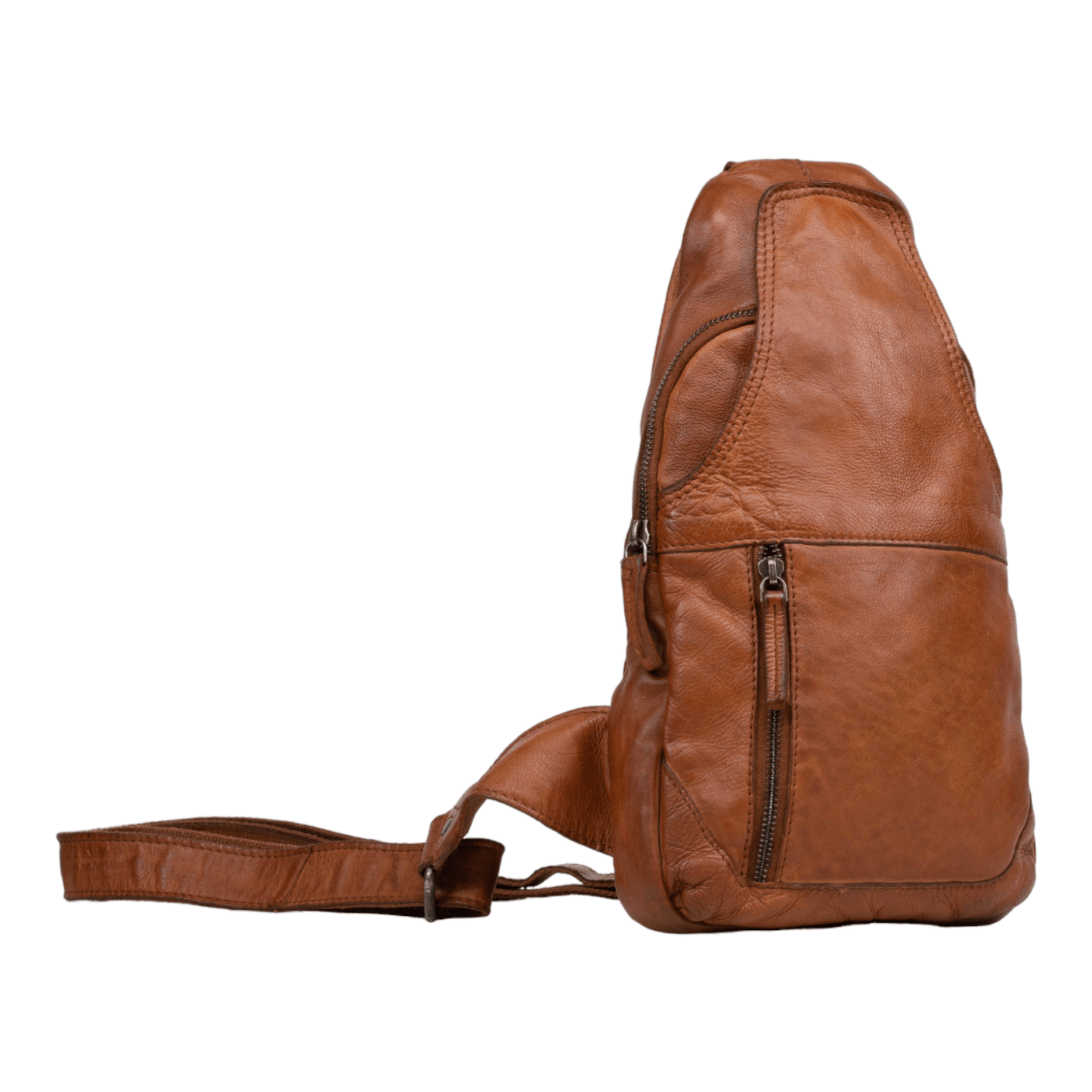 DSTRCT HARRINGTON ROAD Schoudertas Bodybag  Cognac