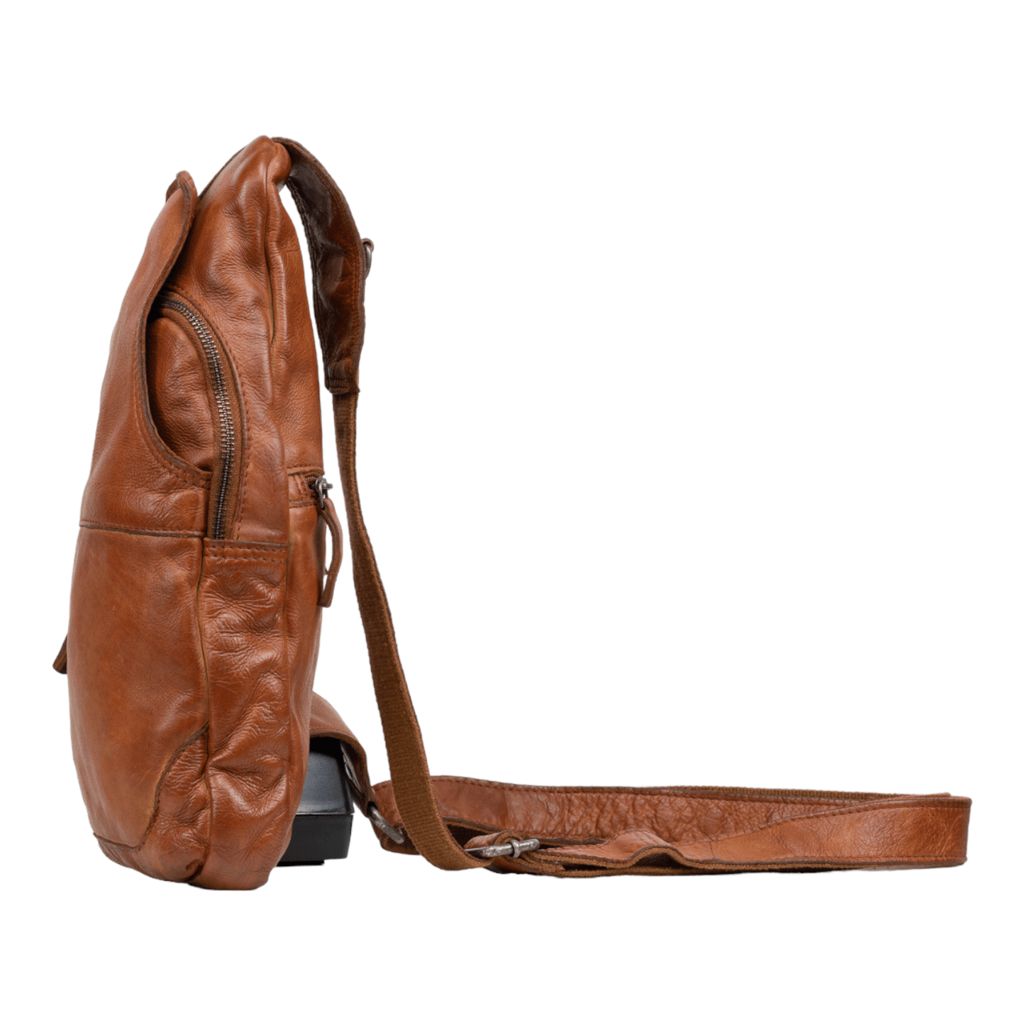 DSTRCT HARRINGTON ROAD Schoudertas Bodybag  Cognac