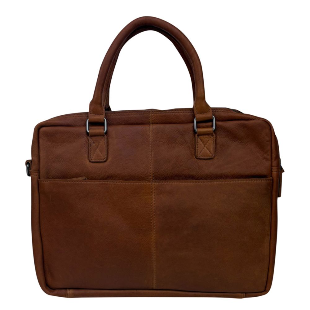 DSTRCT Preston Park Laptoptas 15.6 inch Cognac Cognac