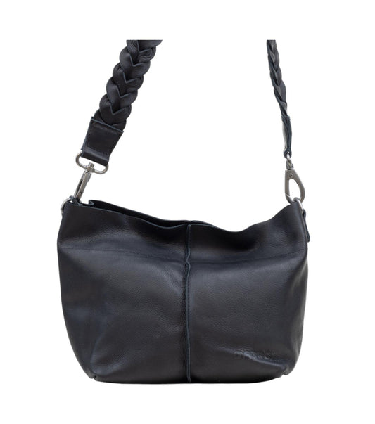 DSTRCT Preston Park Schoudertas buidel klein Black