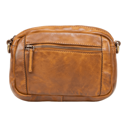 DSTRCT Schoudertas Harrington road  Cognac