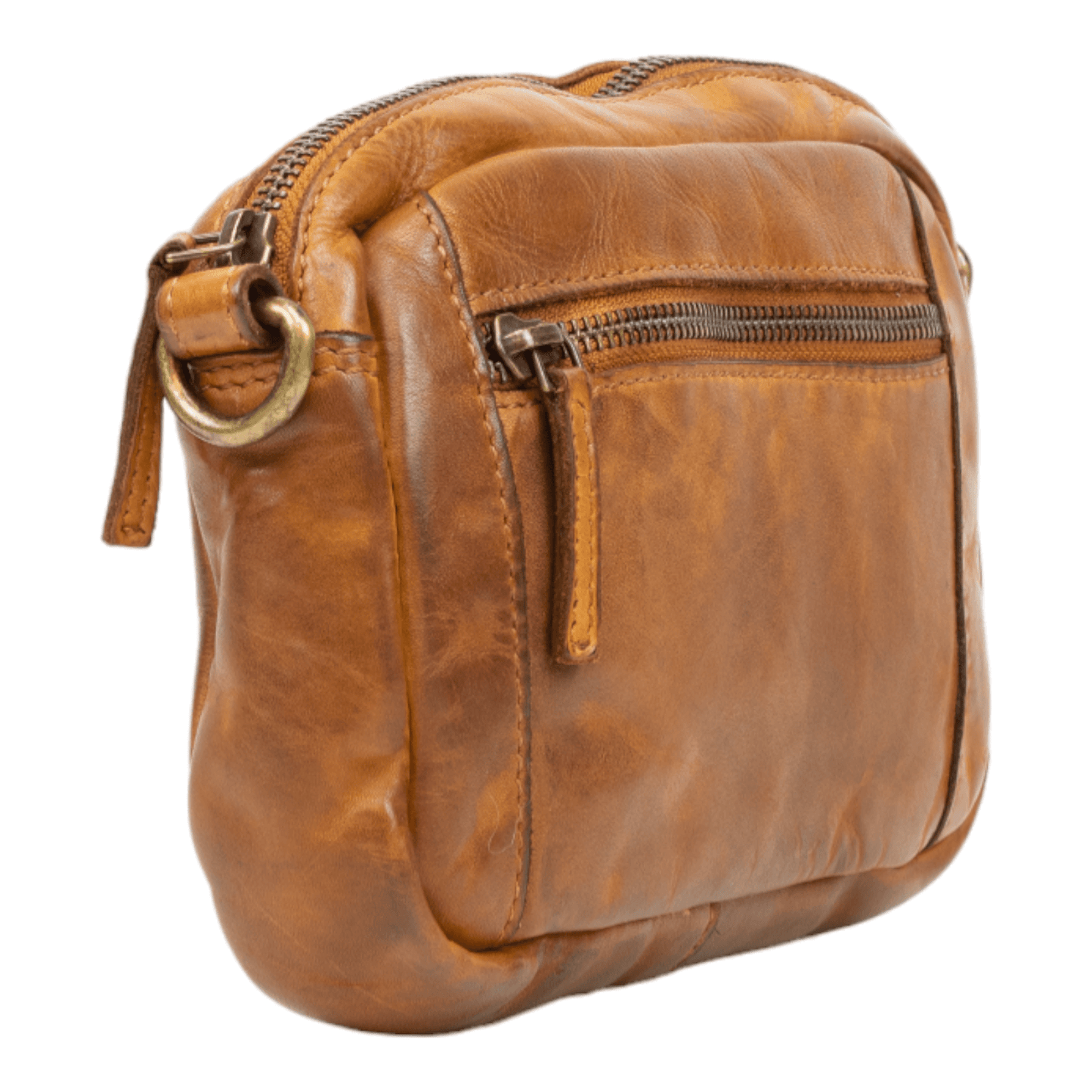 DSTRCT Schoudertas Harrington road  Cognac