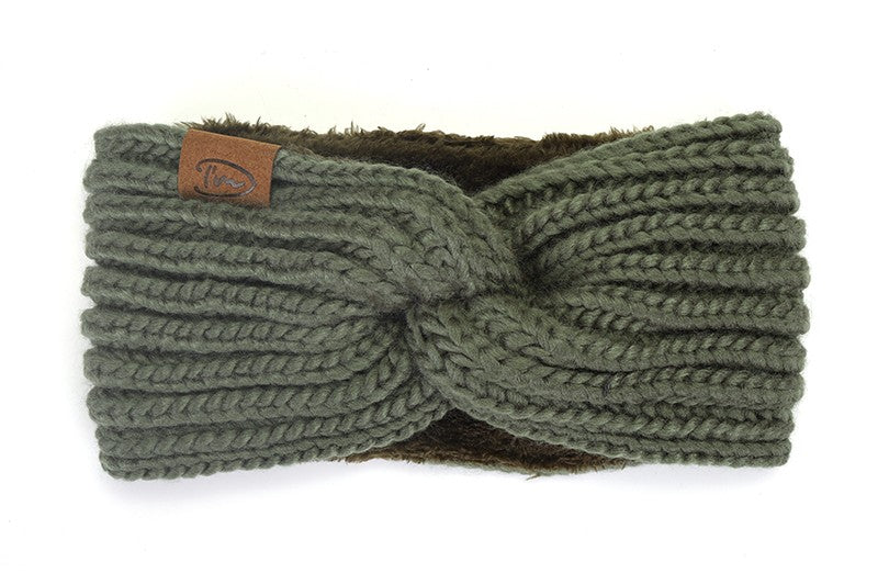 Davos haarband dark green