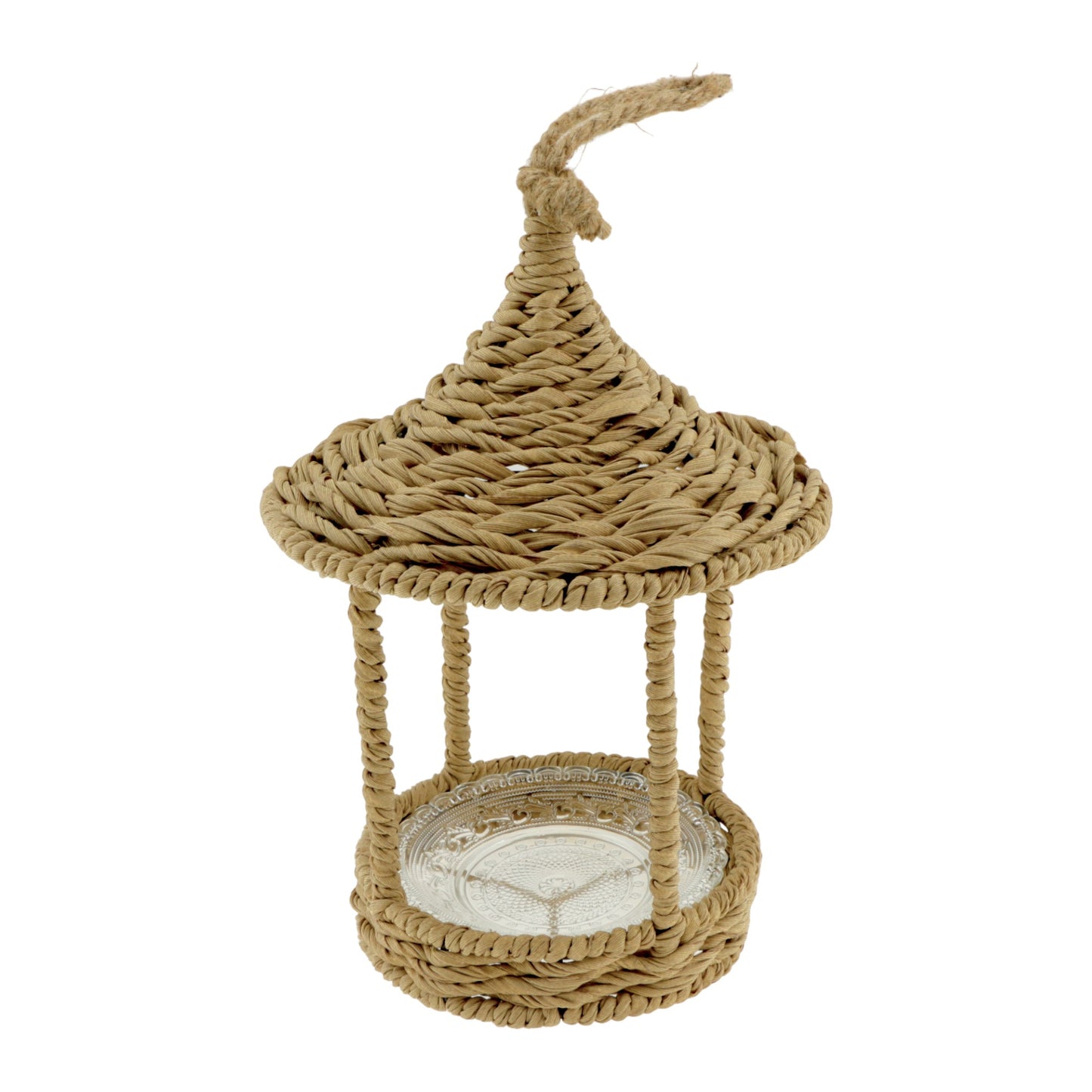 Deco Bird Feeder bruin