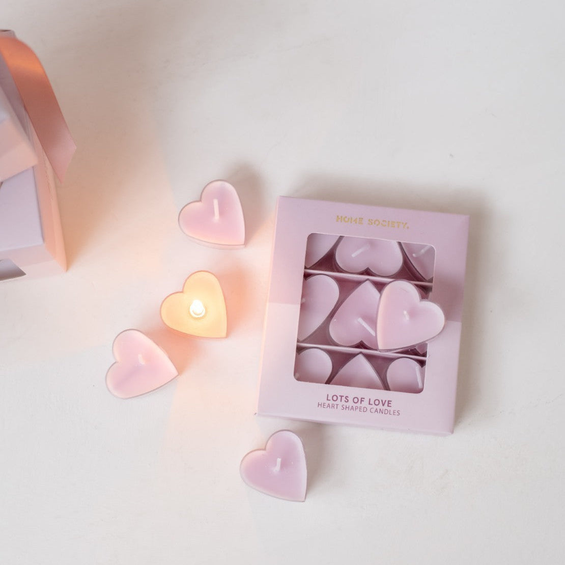 DecoCandleLoveHeartsSet9lilac__1