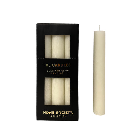 Dinner Candle XL  WH