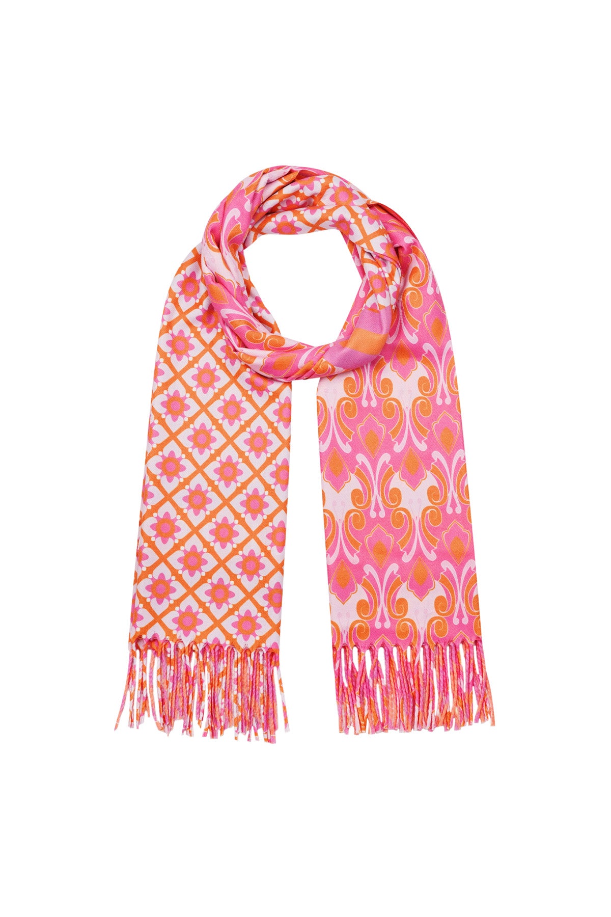 Duo print pink orange 0604963