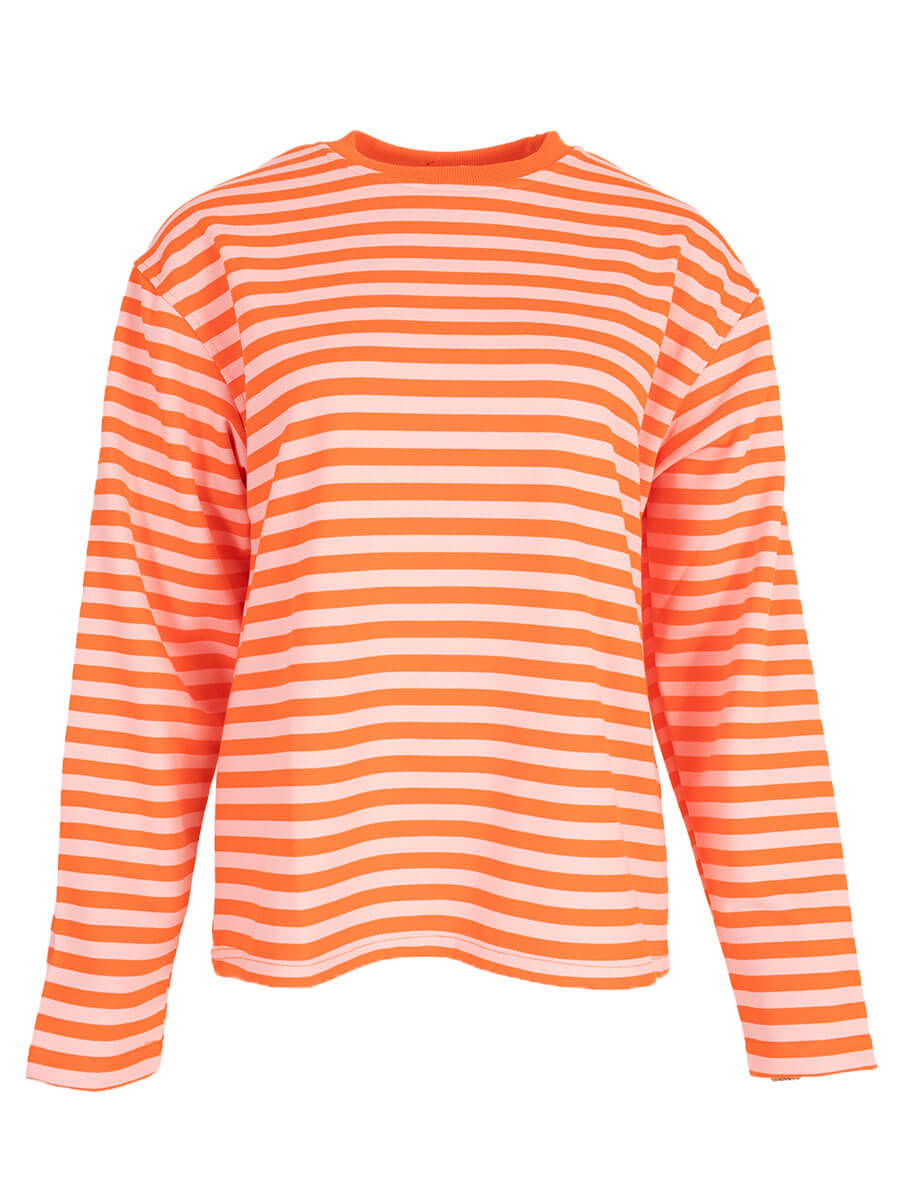 GestreepttruitjeElseOranje_roze__1