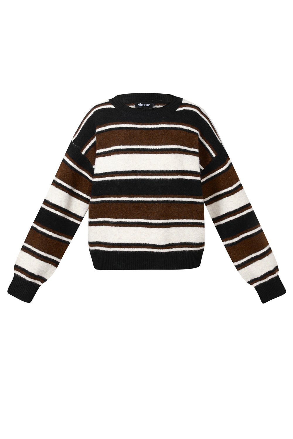 GimmeKnitsweatersStripesDonkerbruin__4
