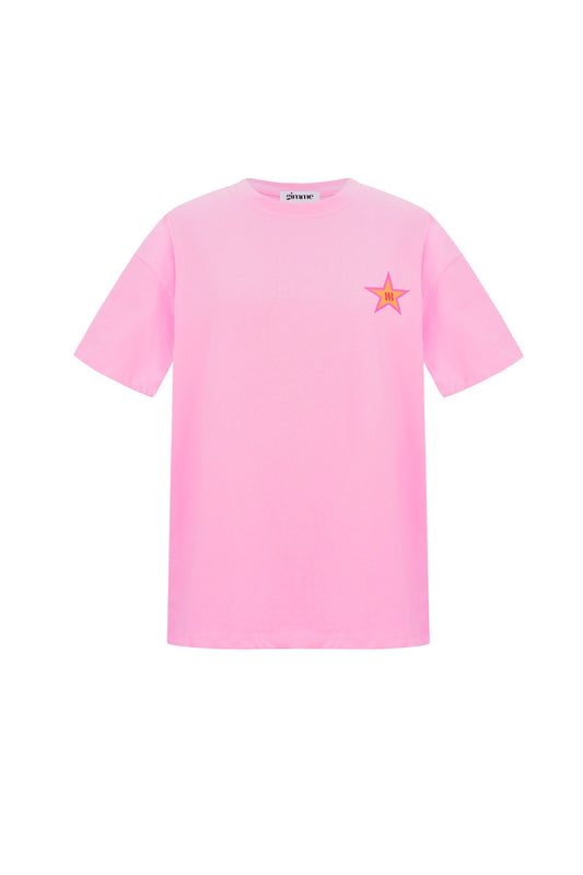 Gimme T-shirt stars Roze