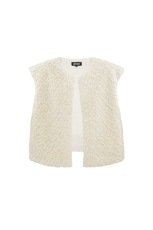 Gimme teddy vest Off White