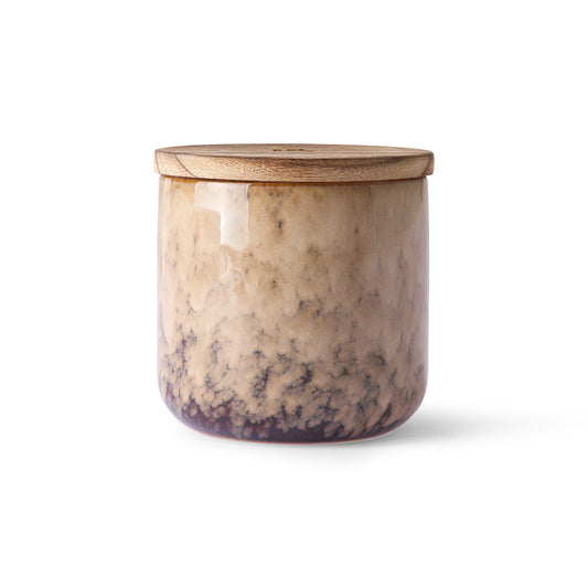 HKliving Ceramic scented candle: casa fruits