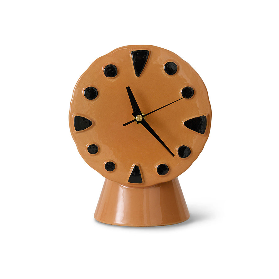 HKliving Retro ceramic clock peach