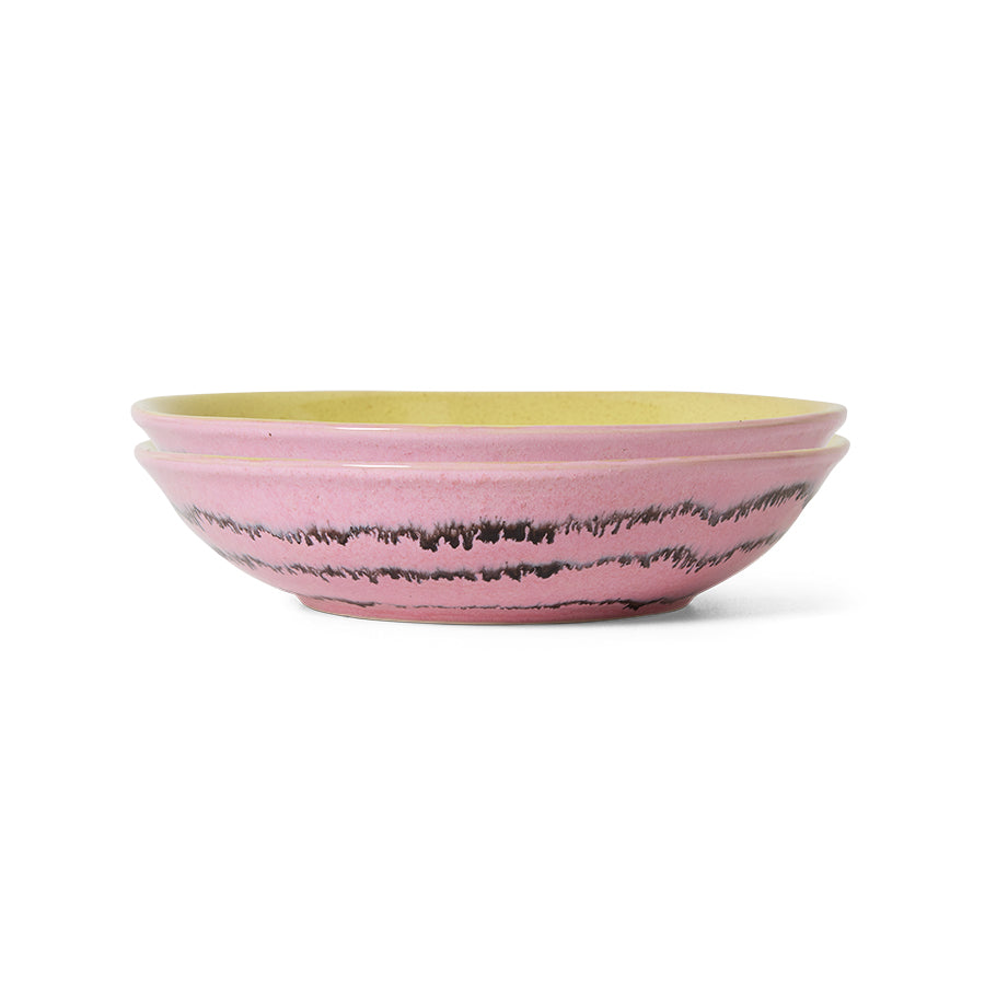 HKliving curry bowls, bubble (set of 2)