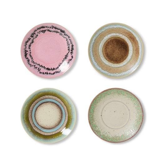 HKliving saucers, doodle (set of 4)