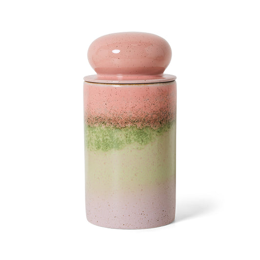 HKliving storage jar, glaze