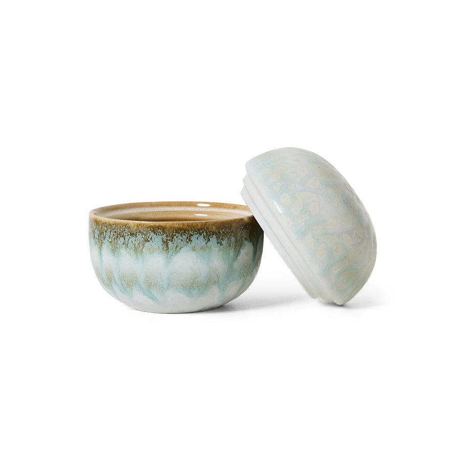 HKliving  sugar pot, petal