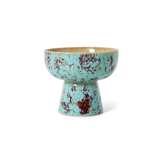 HKliving tapas bowl on base S, patina