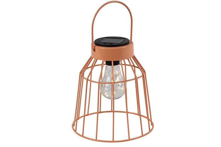 Hanglamp LED solar ro Siena perzik