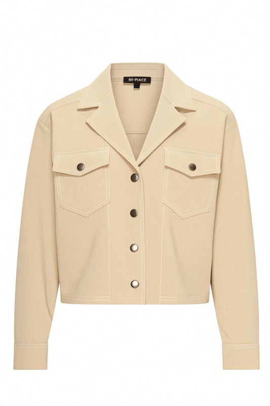 Mi Piace Jacket Bonded Latte