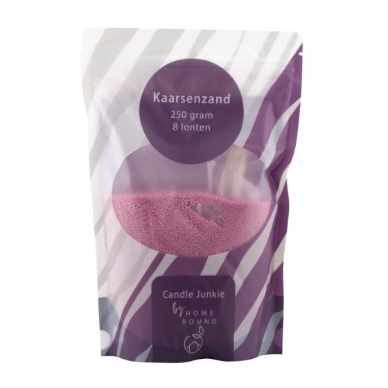 Kaarsenkorrelszak250grmet8lontenPaars__1