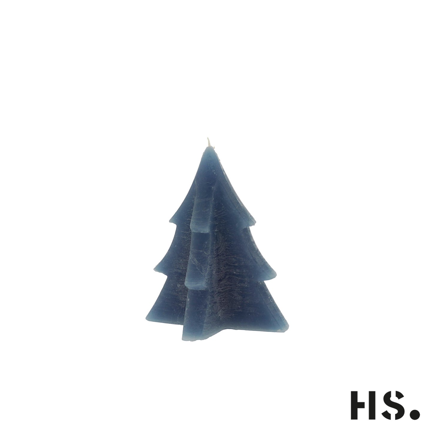 Kerstboom kaars M middenblauw