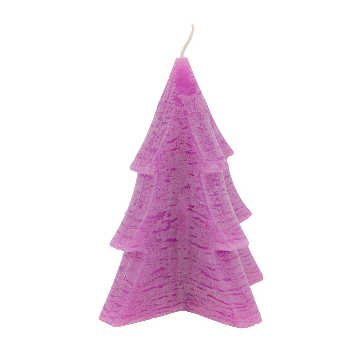 Kerstboom kaars S Roze