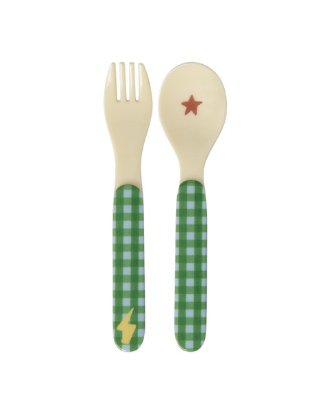 KidsMelamineSpoonandForkSuperhero__1