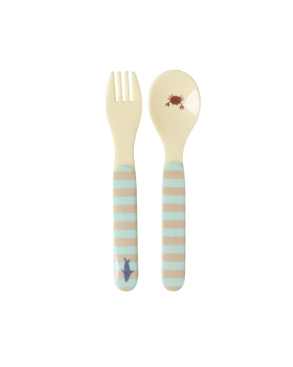 KidsMelamineSpoonandForkwithBlue__1
