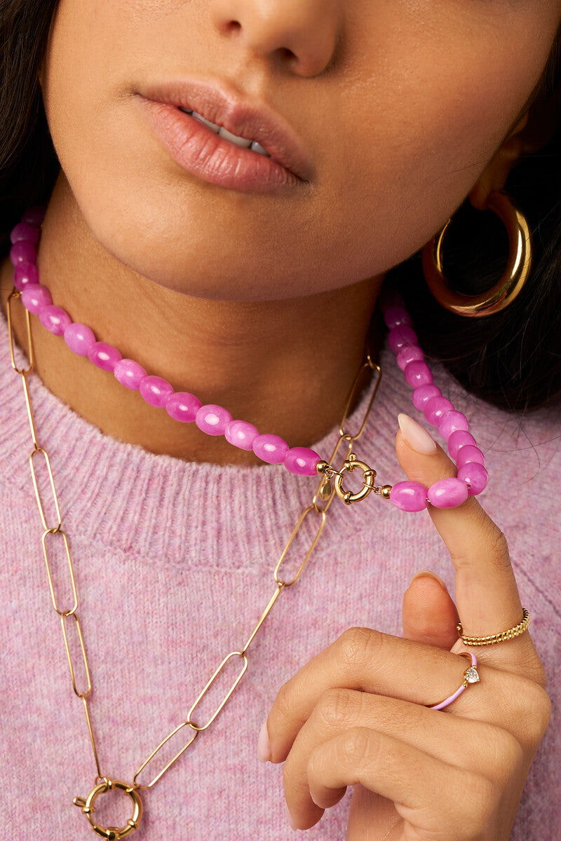 KralenkettingFuchsia__2