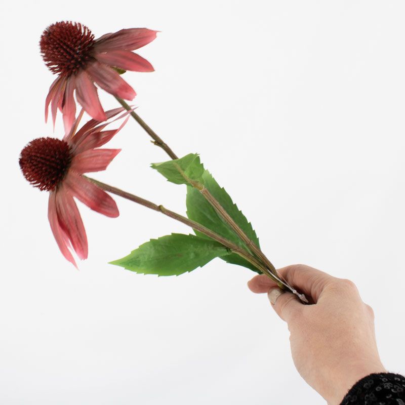Kunstbloem Rudbeckia paars