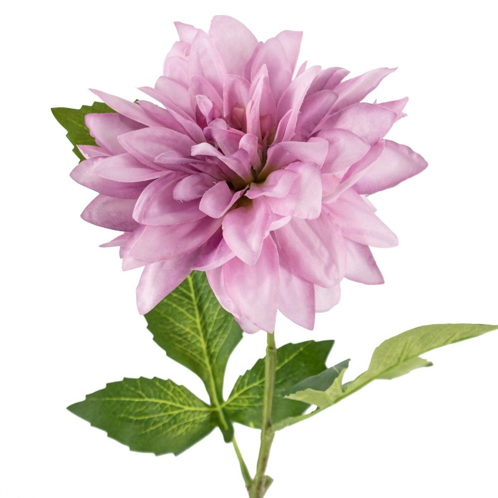 Kunstbloem dahlia 60cm lila