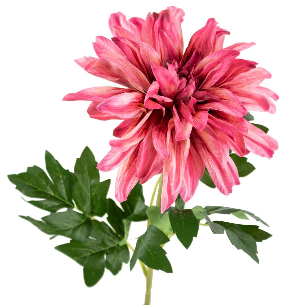 Kunstbloem dahlia roze