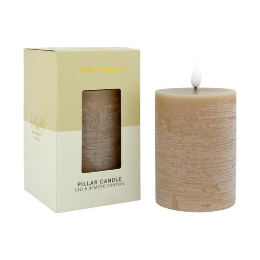 LEDCandlePillartaupe__1