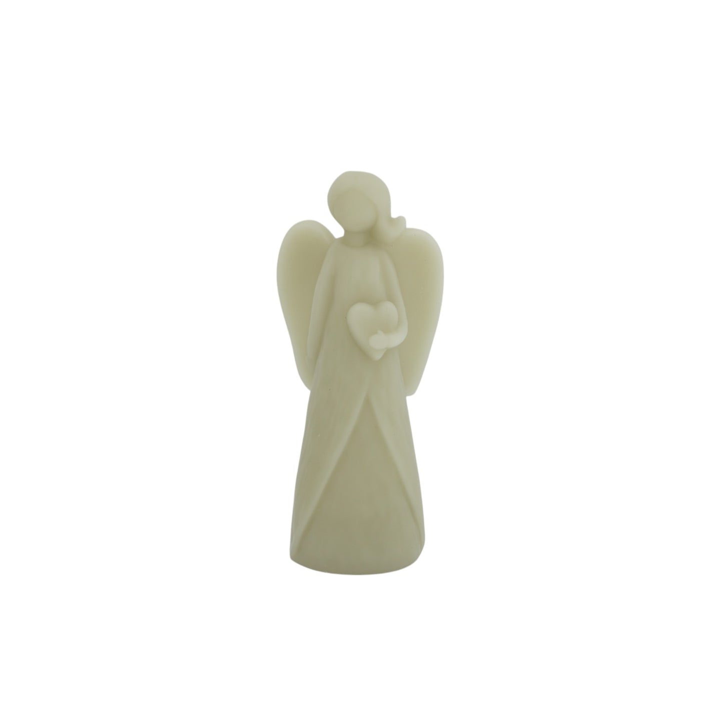 LED Kaars Angel L LED greige