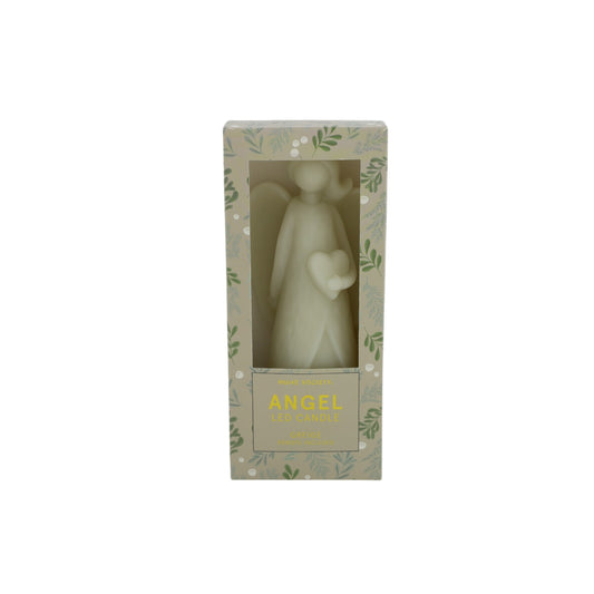 LED Kaars Angel L LED greige