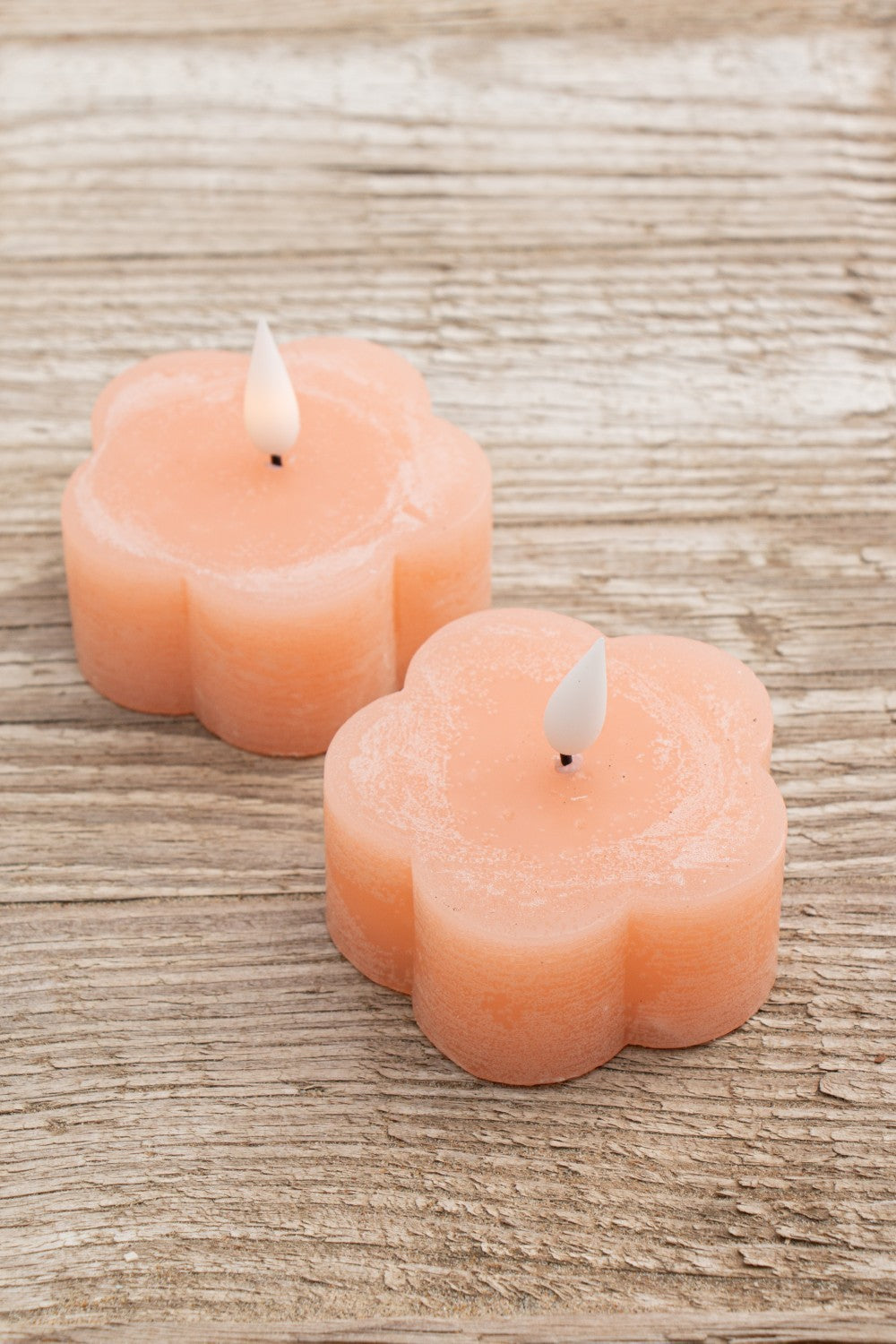 LEDKaarsFlowerSet2perzik__1