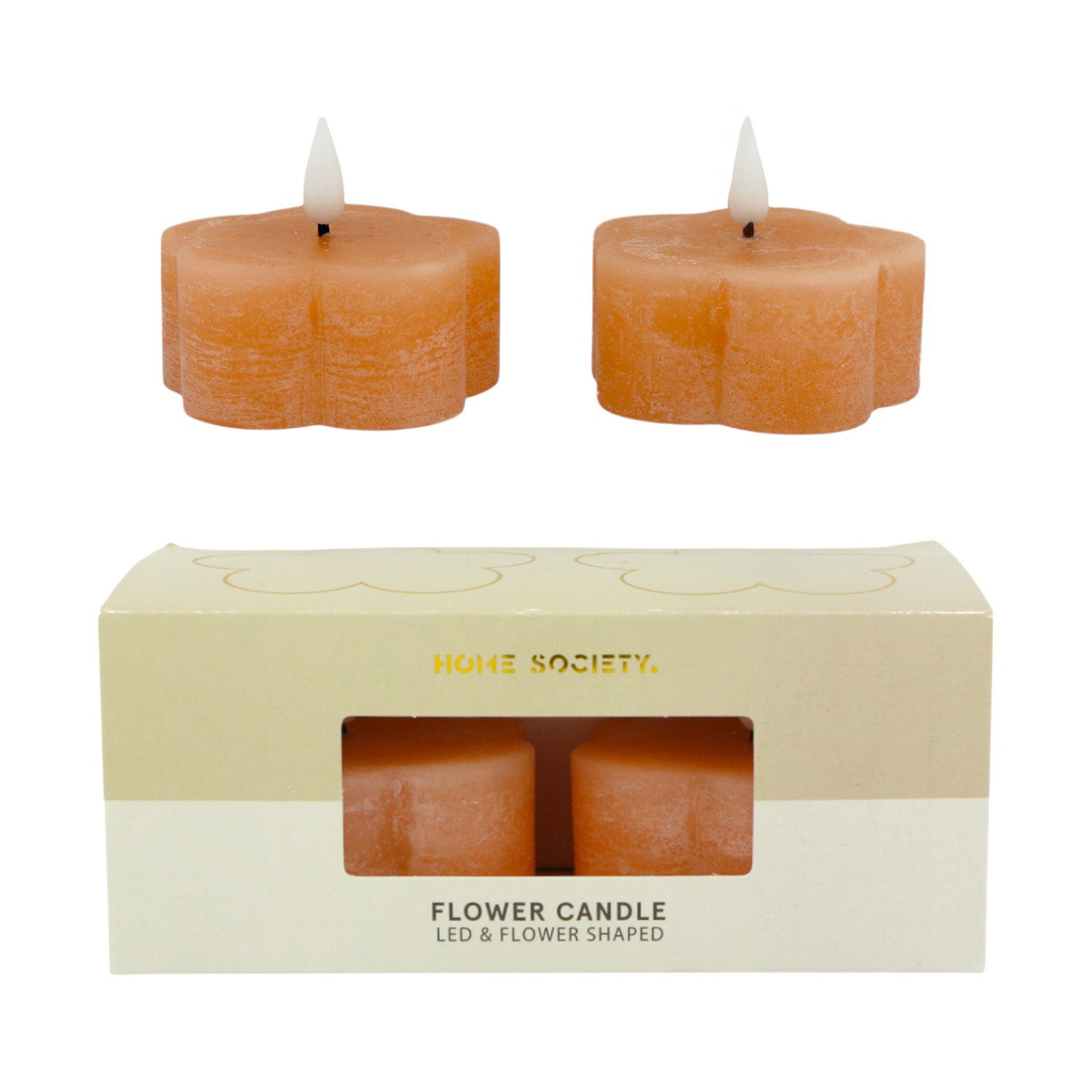 LEDKaarsFlowerSet2perzik__2