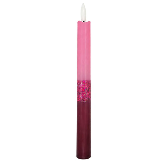 LED Kaars Velvet Sparkle 2 stuks