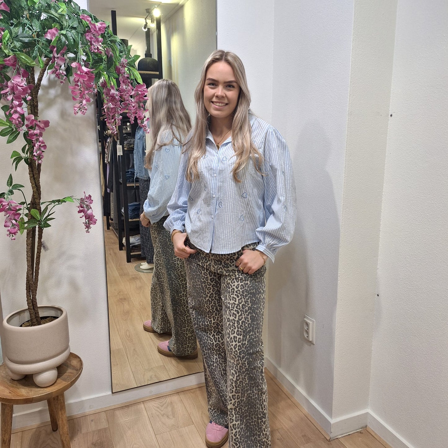 Laulia Luipaard jeans  Leopard