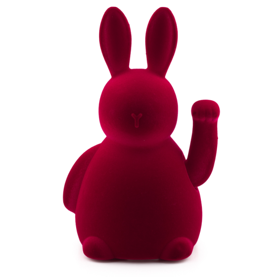 Luckyrabbitgeluksornamentburgundy__1