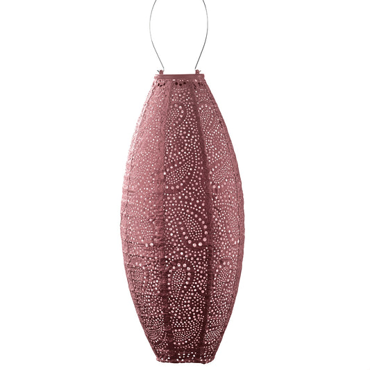 Lumiz Solar lampion oval paisley copper Nr. 84