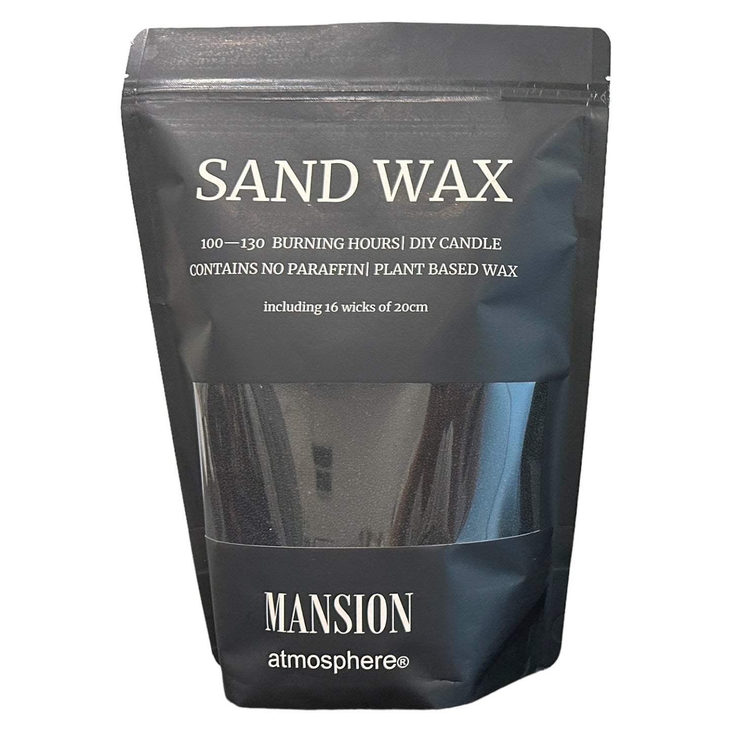 Mansion Sand wax 200gram Zwart