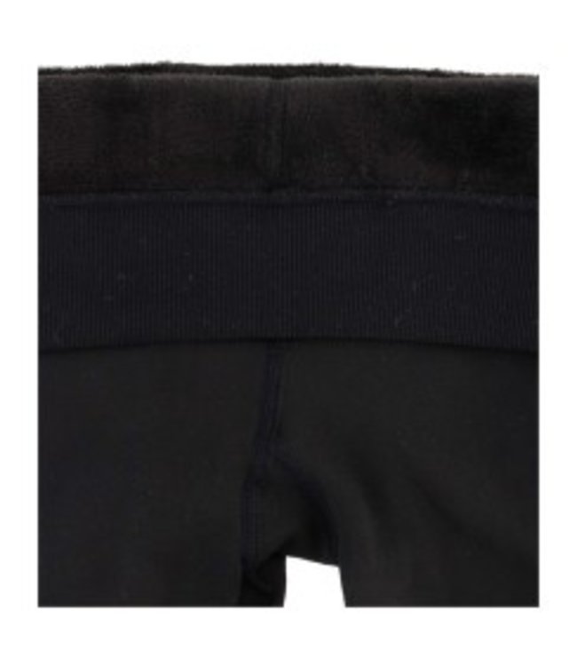 Marianne Fleece panty zwart