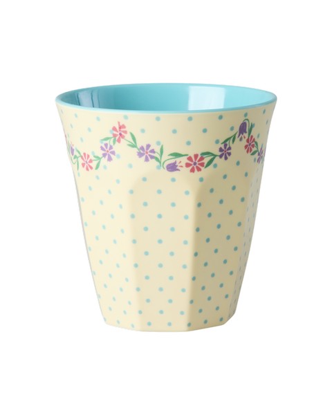MelamineCupwithDotsandFlowersPrintmedium__1