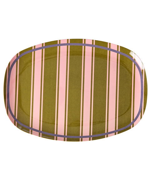 MelamineRectangularPlatewithStripe__1