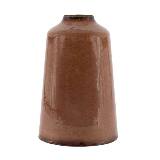 Metalen vaas Amber