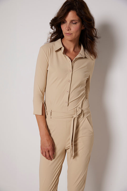 Mi Piace Jumpsuit Rachel RC20033 Taupe