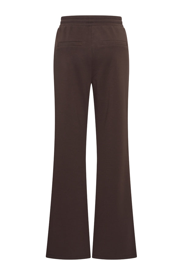 Mi Piace Sweat trousers contrast stripe Espresso